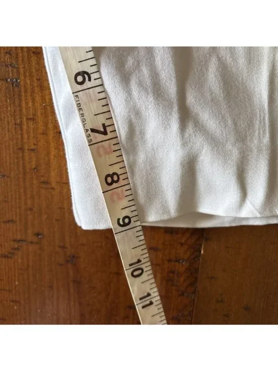 Ralph Lauren White Mid Length Shorts Size 14 - Picture 4 of 5